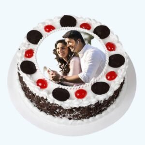 Black forest photo cake